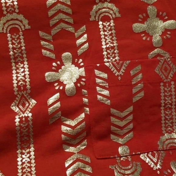 Nwt small red-orange elegant carly. Silver accents - Picture 4 of 4